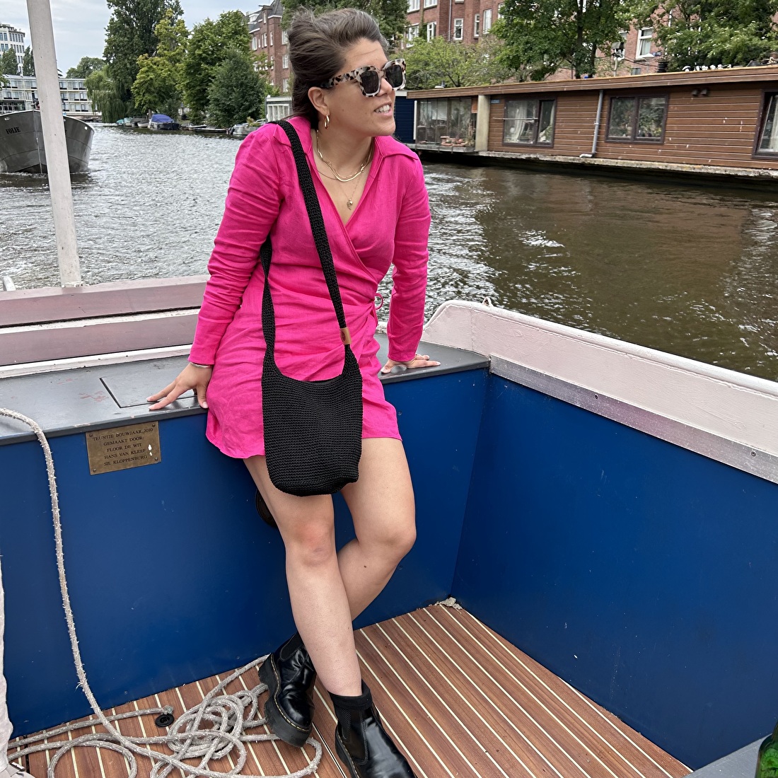 Bibi prachtige met de hand gehaakte tas Bayuxx